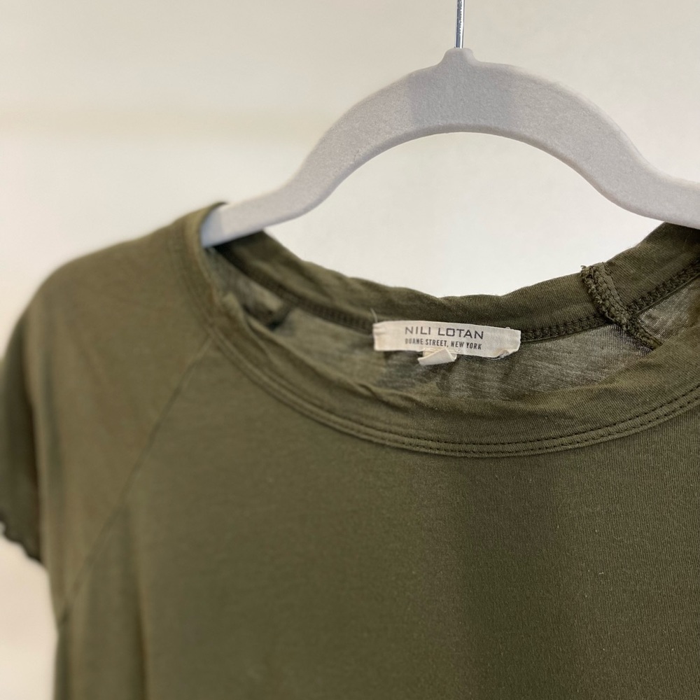 Nili Lotan Green Tshirt